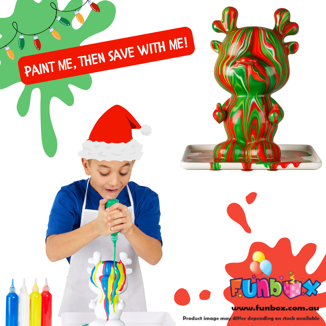 Colour Splash Reindeer Money Box Kit