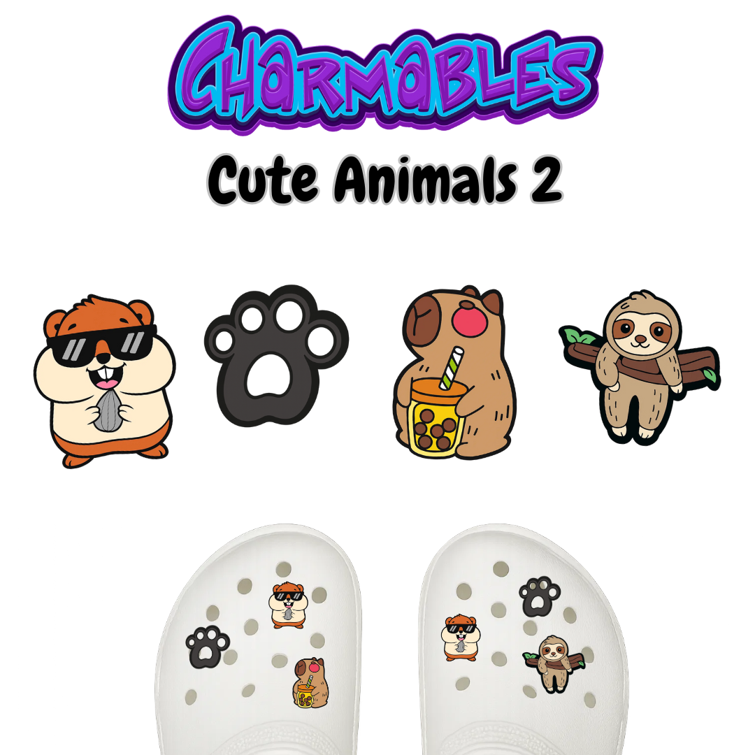 Charmables - Pencil Case & Shoe Accessories Charms - only 0.80c per Charm!