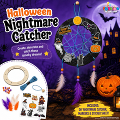 DIY Halloween Nightmare Catcher Kit