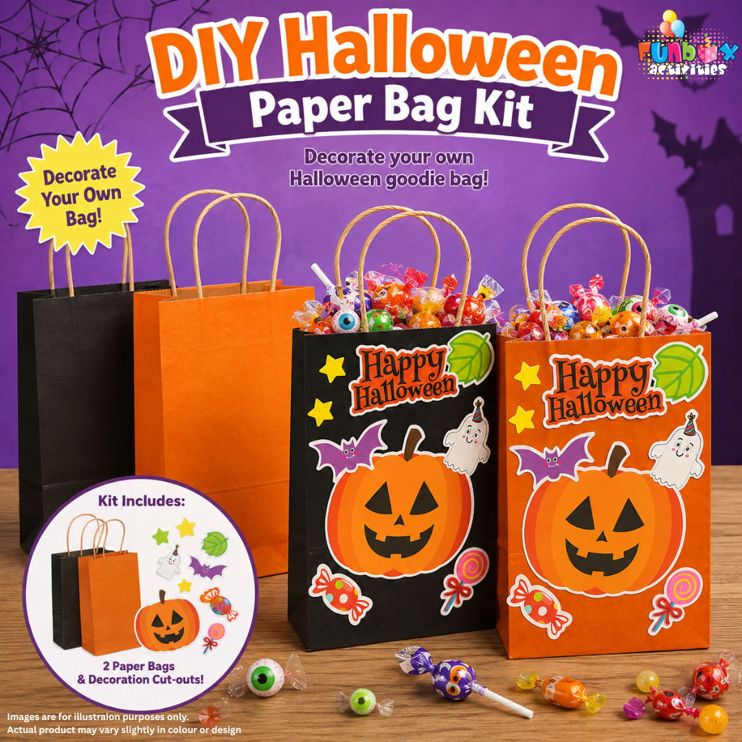 DIY Halloween Paper Bag Kit