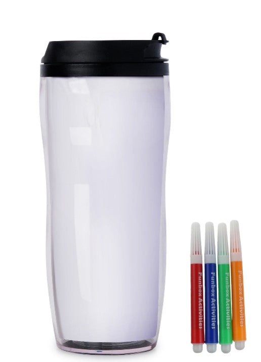 Colour-In Mother's Day Travel Mug