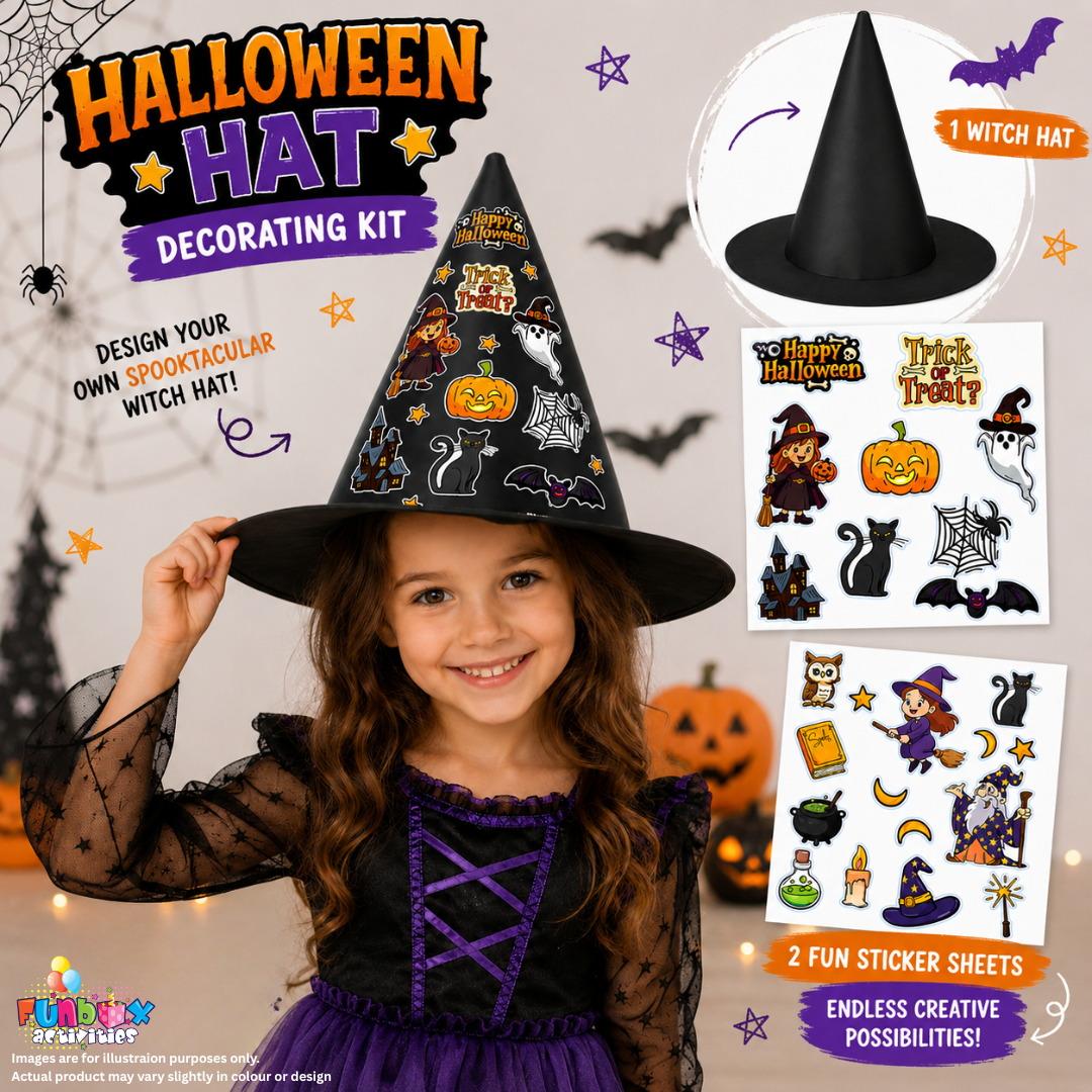 Decorate Your Own Halloween Hat Kit