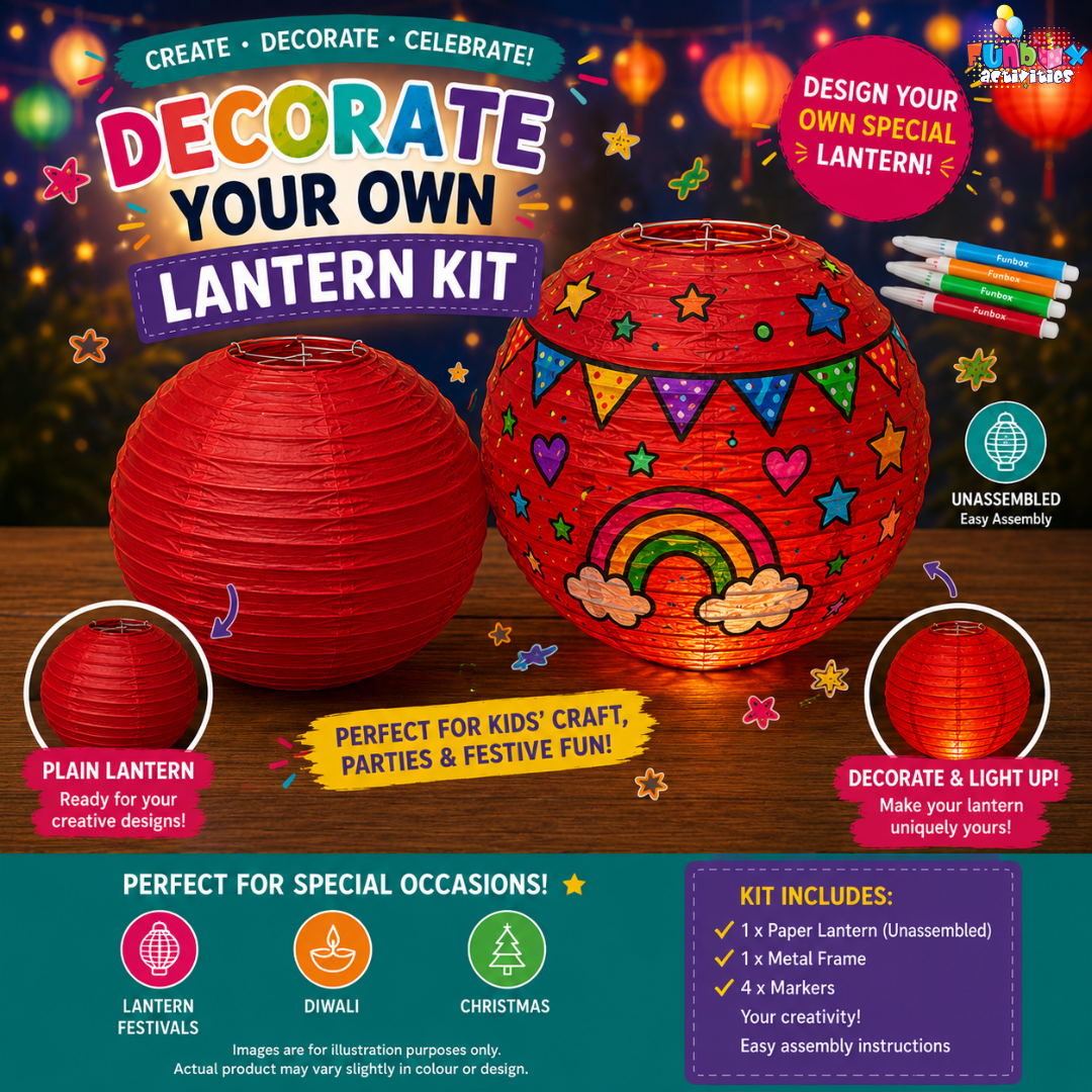 DIY Red Paper Lantern