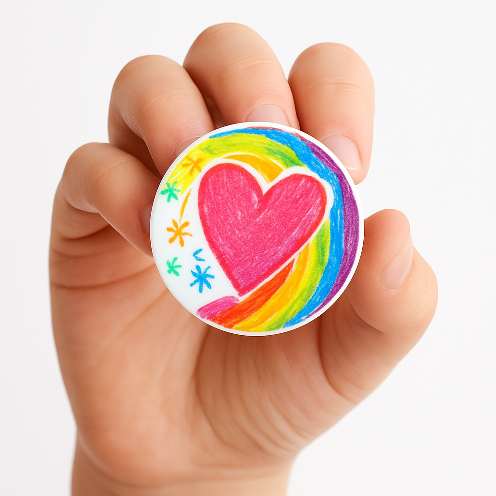 Colour-In Phone Pop Socket