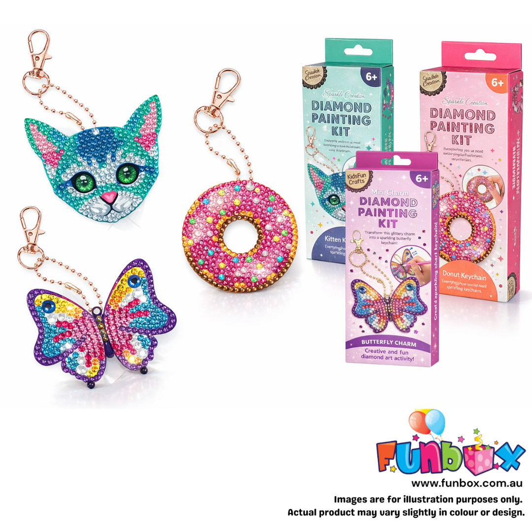 Diamond Painting Key Chain Kit – funbox.com.au