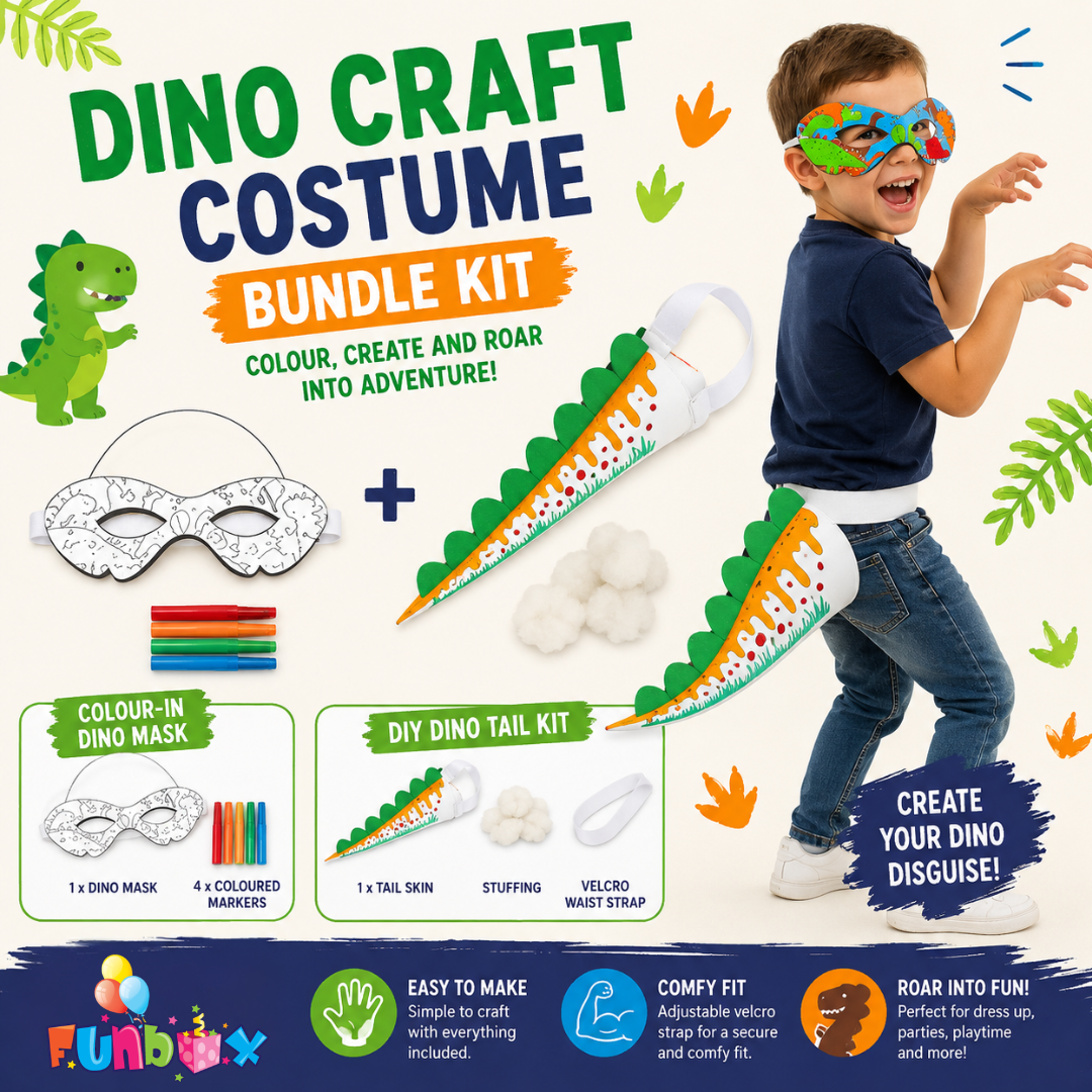 DIY Dinosaur Tail with Mask Kit