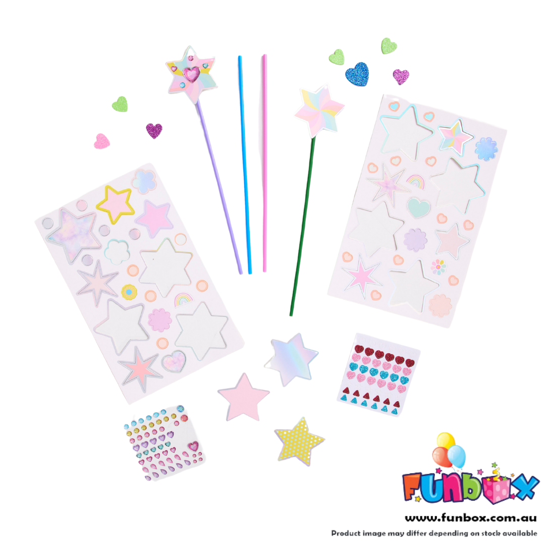 DIY Whimsical Wands fit for a Princess & Prince!