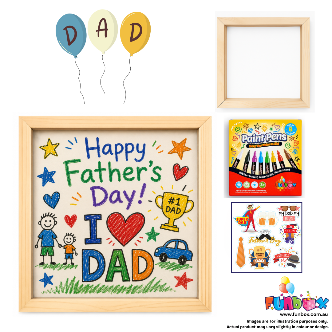 Father's Day Window Keepsake Frame