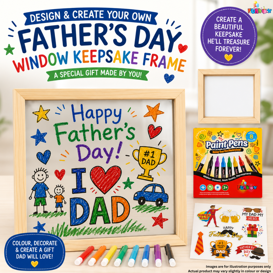 Father's Day Window Keepsake Frame