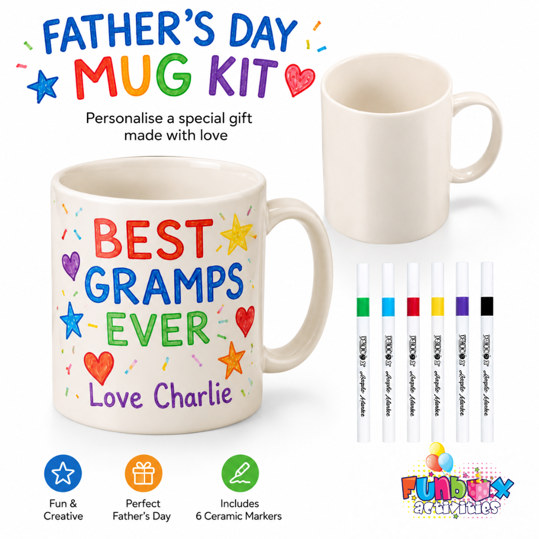Colour-In Father's Day Mug Kit