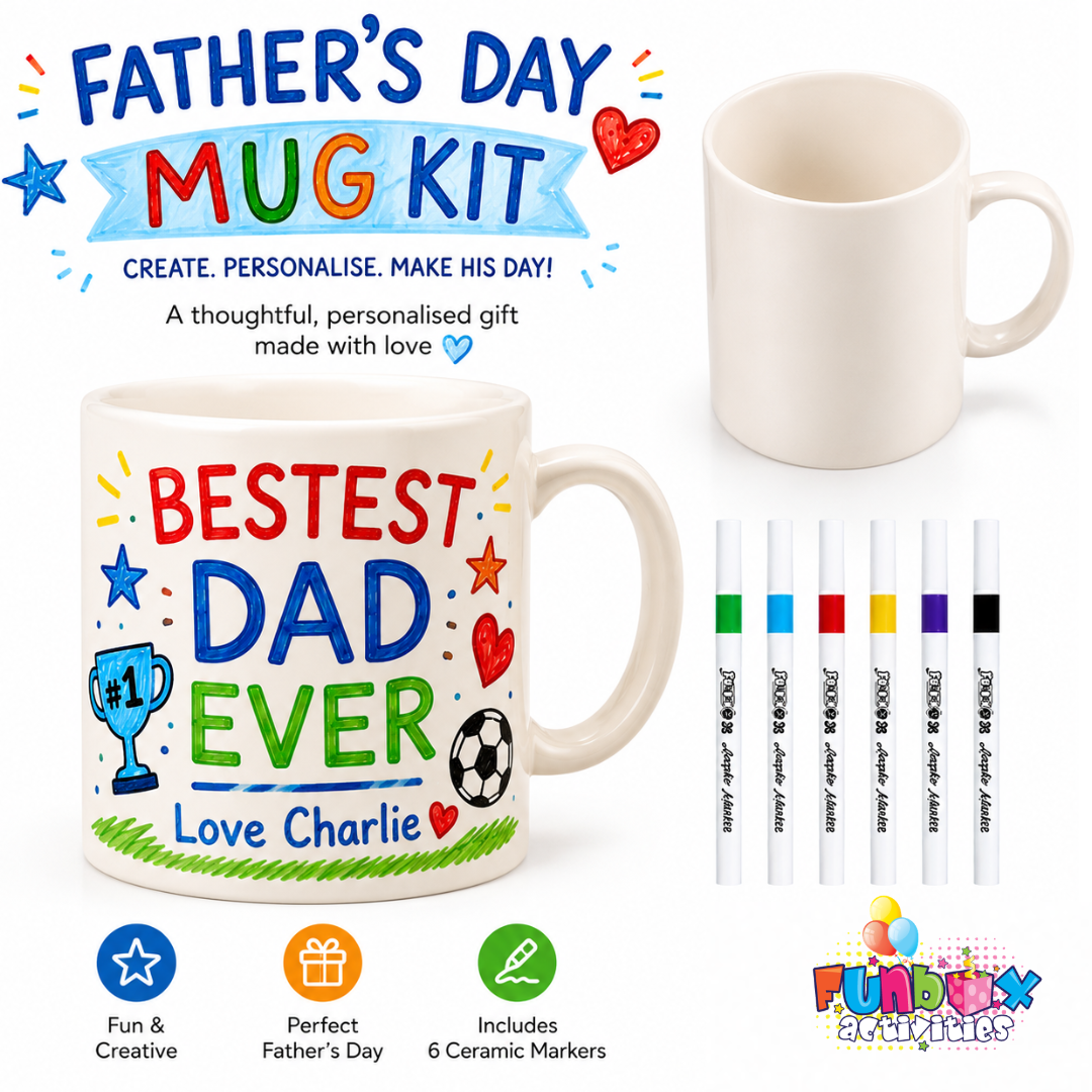 Colour-In Father's Day Mug Kit