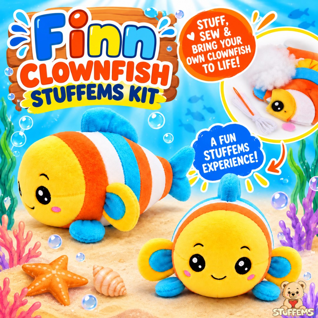 Pre-Order! Finn Clownfish Stuffem