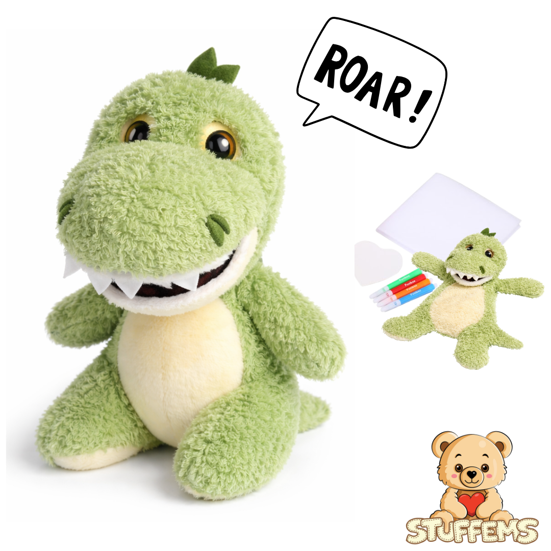 Pre-Order! Roary Dinosaur Stuffem (New Design)
