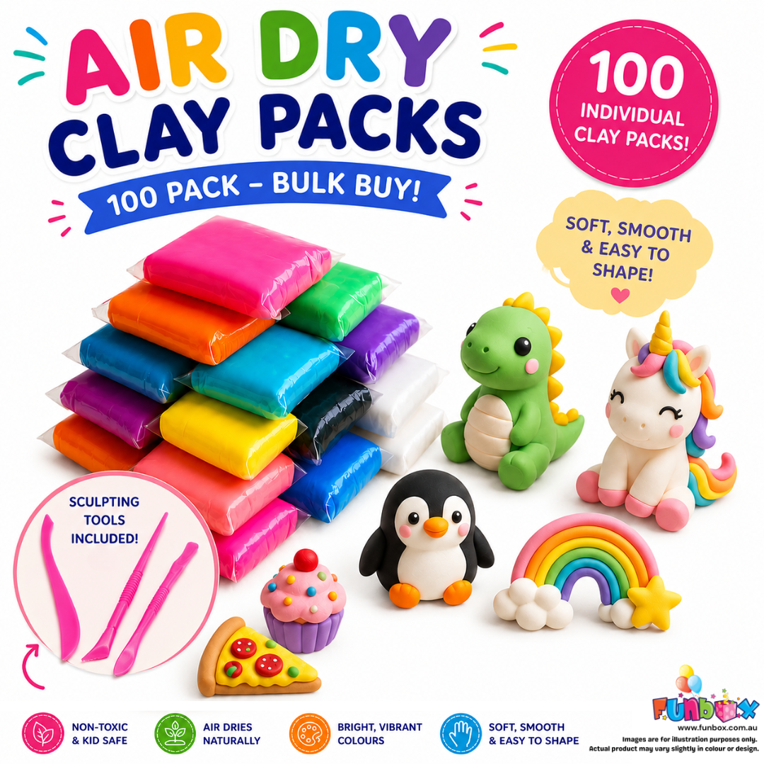 Pre-Order! Air Dry Clay Bulk Buy (100 Pack)