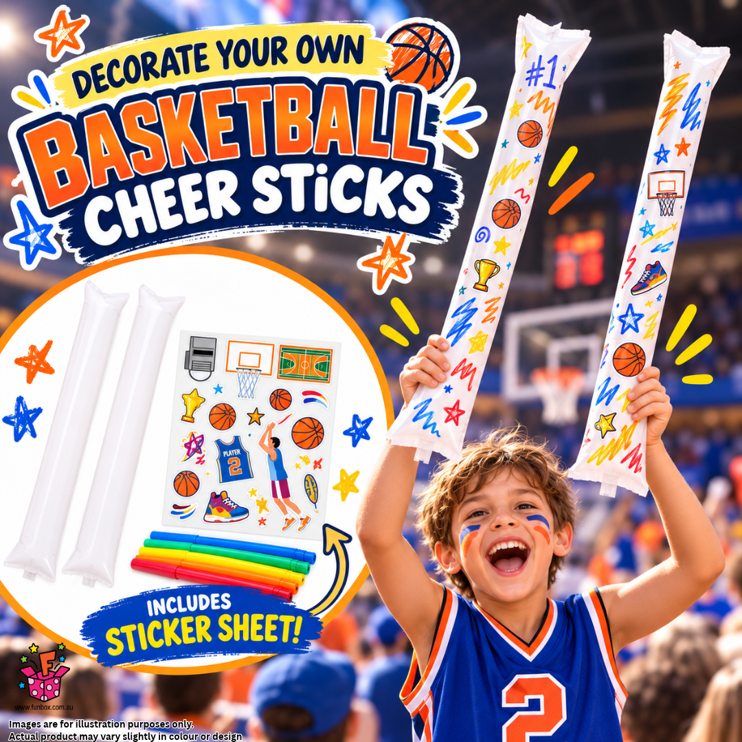 Basketball Cheer Stick Kit