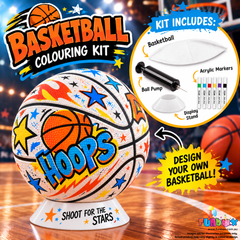 Pre-Order! Basketball Colouring Kit