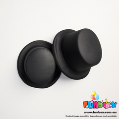 Black Foam Top Hat - 20-Pack