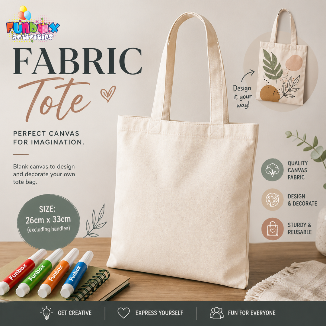 Blank Fabric Tote Bag