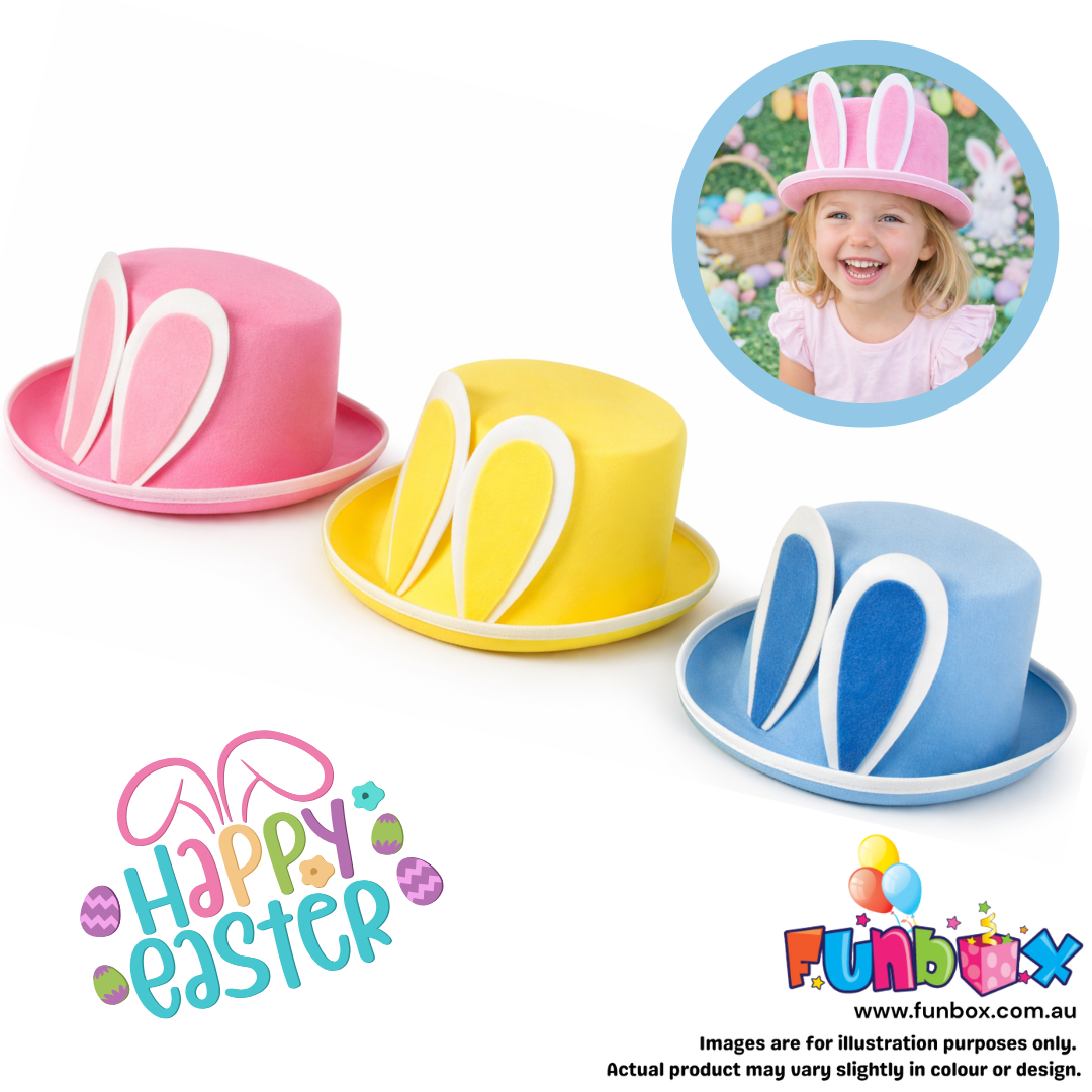 Easter Bunny Ear Top Hats (12-Pack)