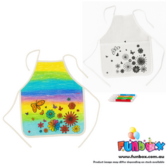 Colour-In Butterfly Apron Kit