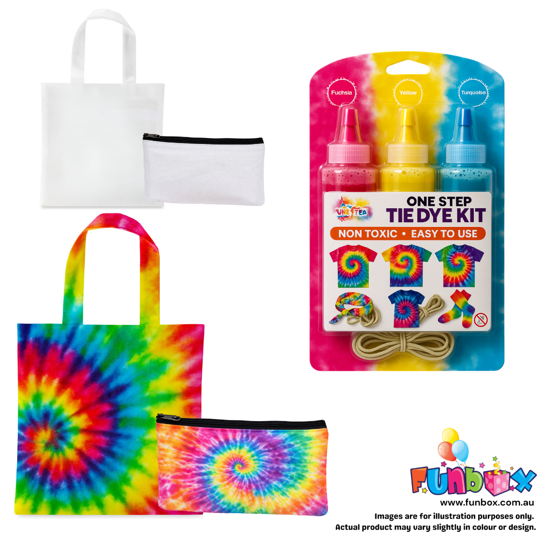 Tie-Dye Kit - with Tote Bag & Pencil Case