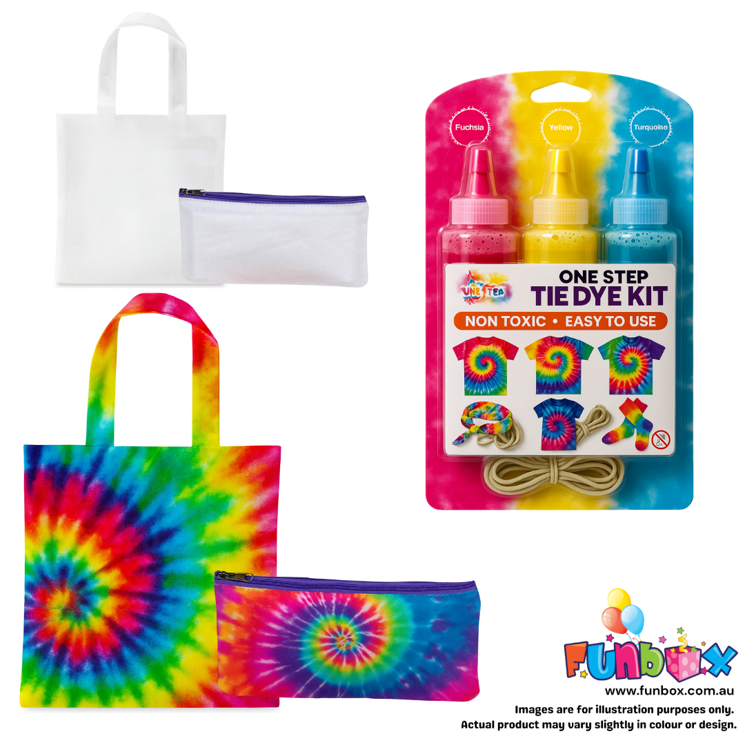 Tie-Dye Kit - with Tote Bag & Pencil Case
