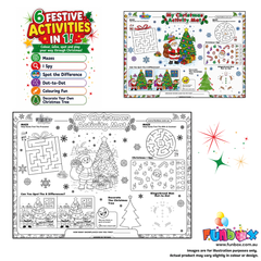 Pre-Order! Christmas Colour-In Activity Placemat