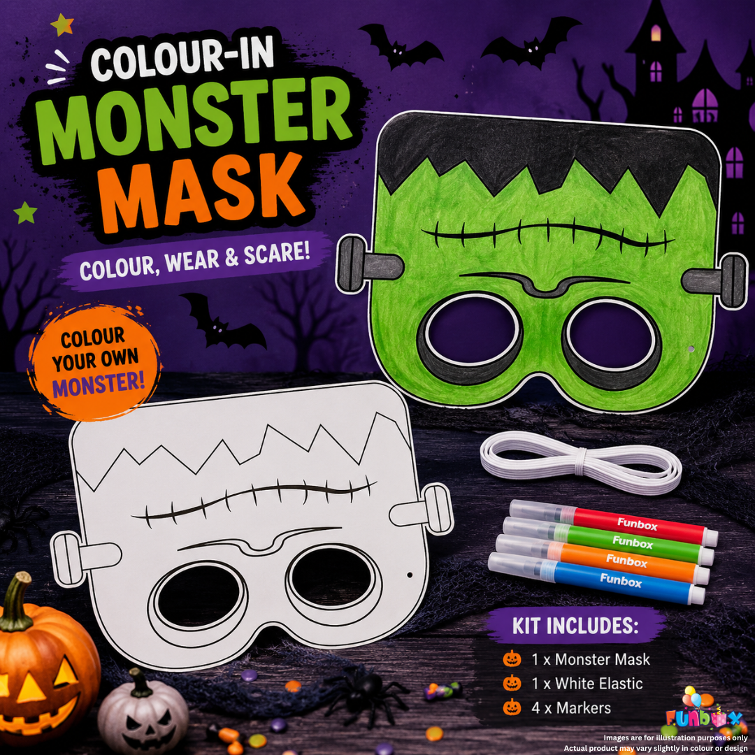 Halloween Monster Colour-In Mask