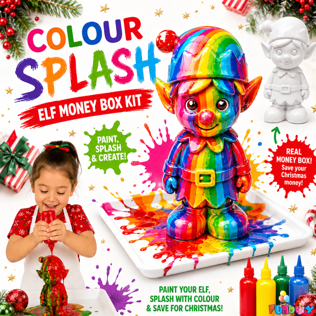Pre-Order! Colour Splash Elf Money Box Kit