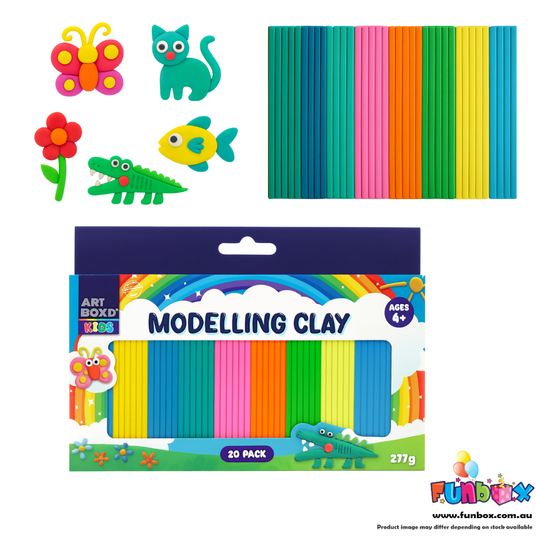 Coloured Modelling Clay Pack