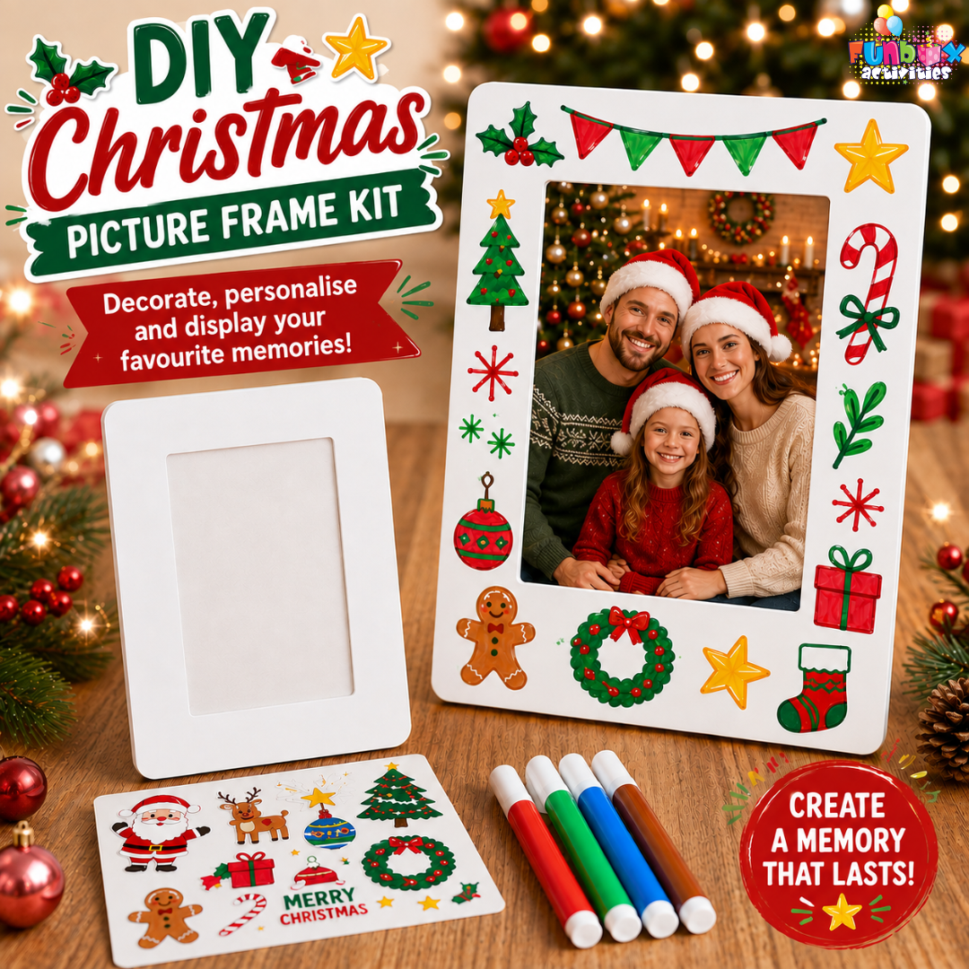 DIY Christmas Picture Frame
