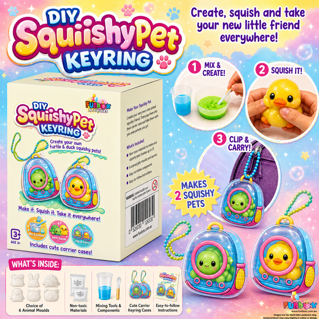 Pre-Order! DIY Squiishy Pet Keyring Kit