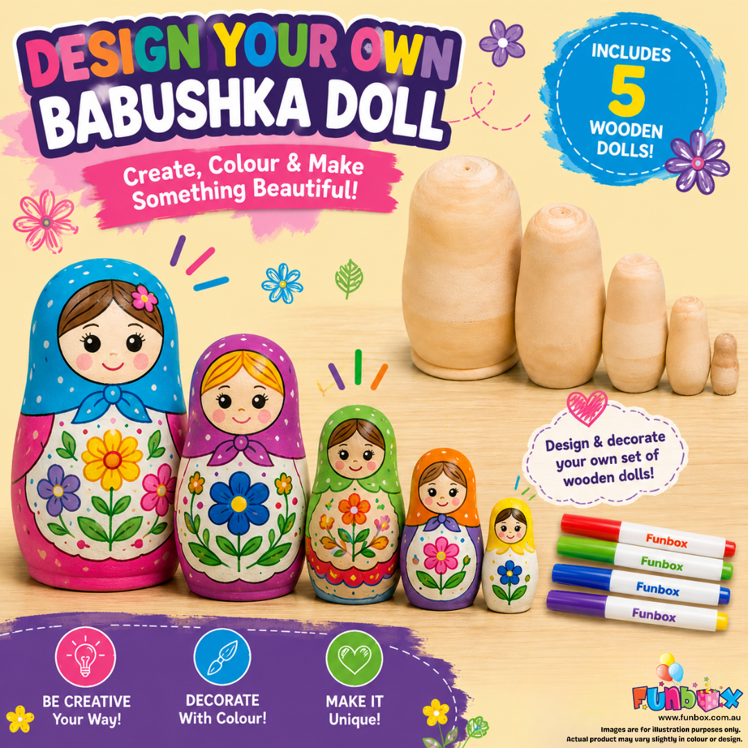Design Your Own Babushka Nesting Dolls