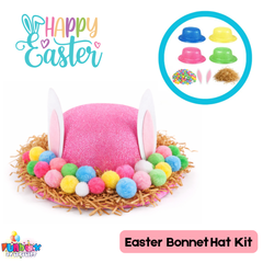 DIY Easter Glitter Bonnet Kit (24-Pack - $3.55 per child)