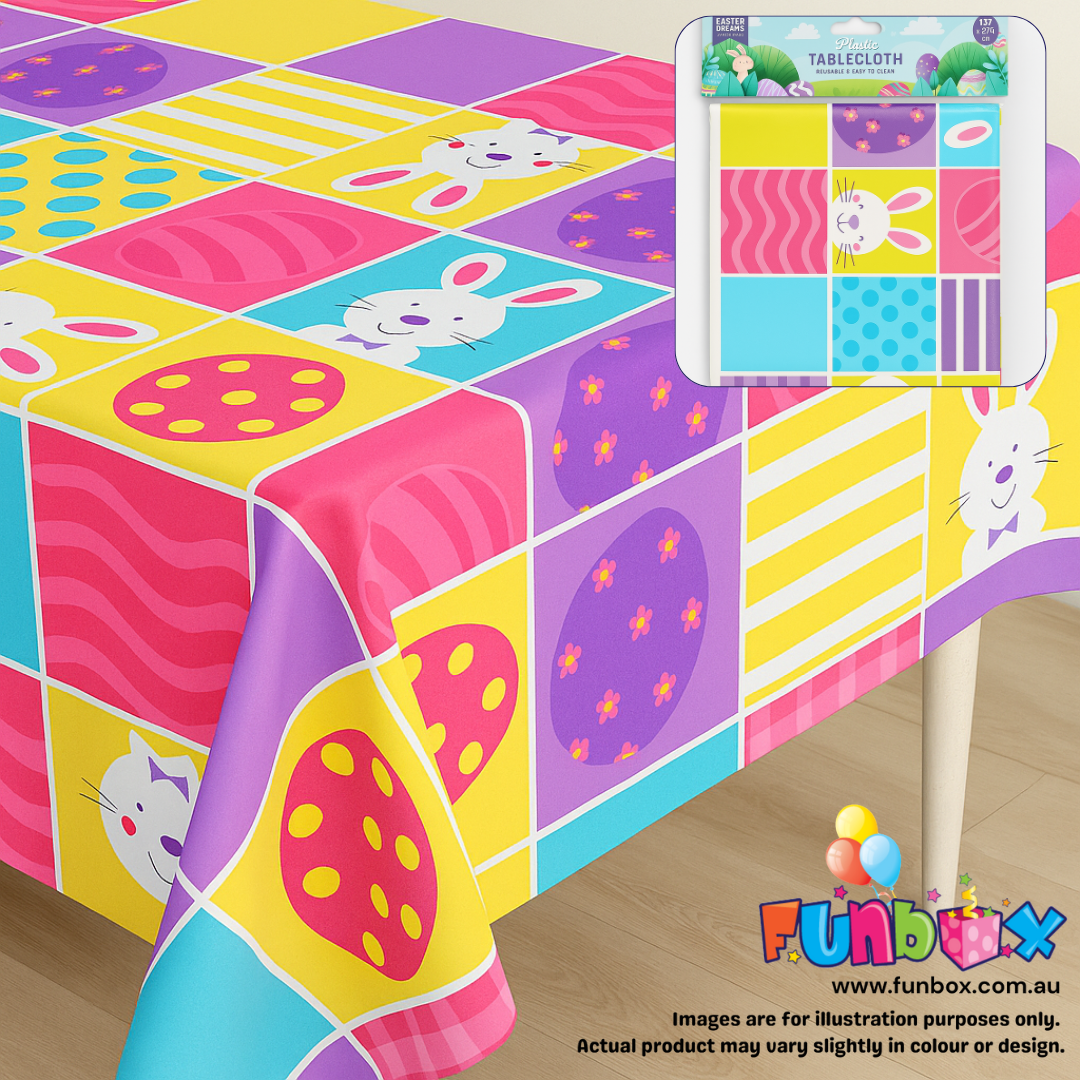 Easter Plastic Table Cover