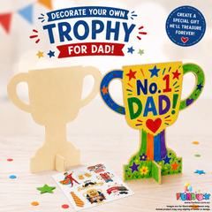 Father's Day Wooden Trophy Kit
