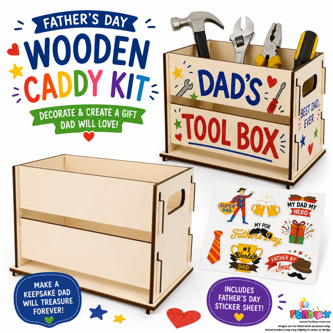 Father's Day Wooden Caddy Kit