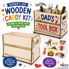 Father's Day Wooden Caddy Kit