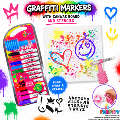 Graffiti Canvas Board Kit
