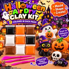 Halloween Air Dry Clay Kit