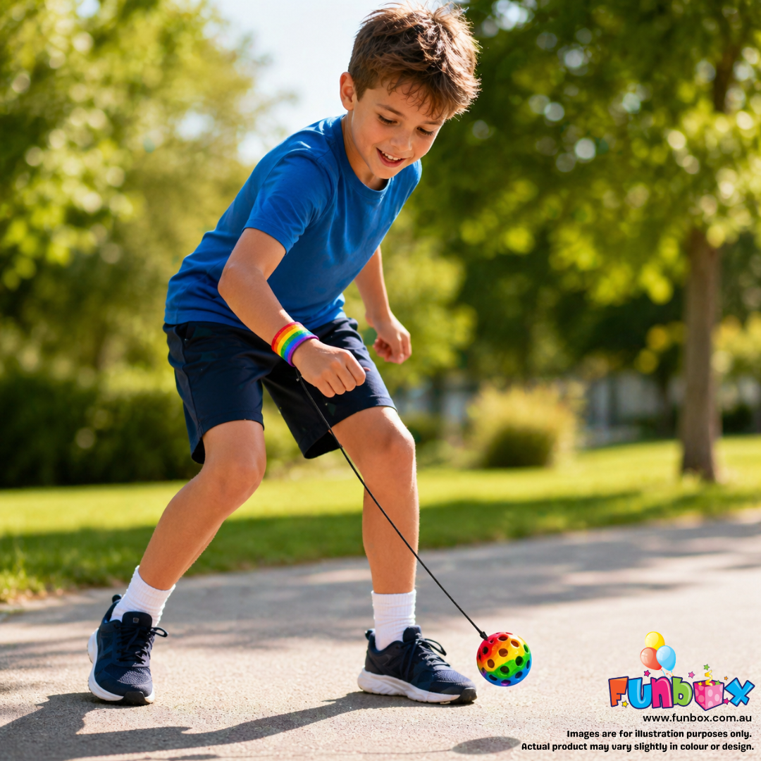 Pre-Order! Colour-In High Bounce Wrist Ball