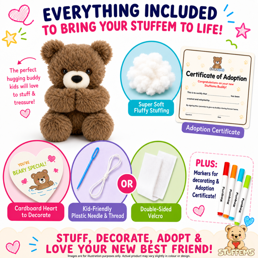 Pre-Order! Huggles Teddy Stuffem for Dad