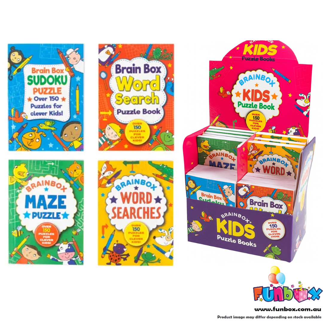 Kids Mini Puzzle Books - Assorted (Bulk-48 units)