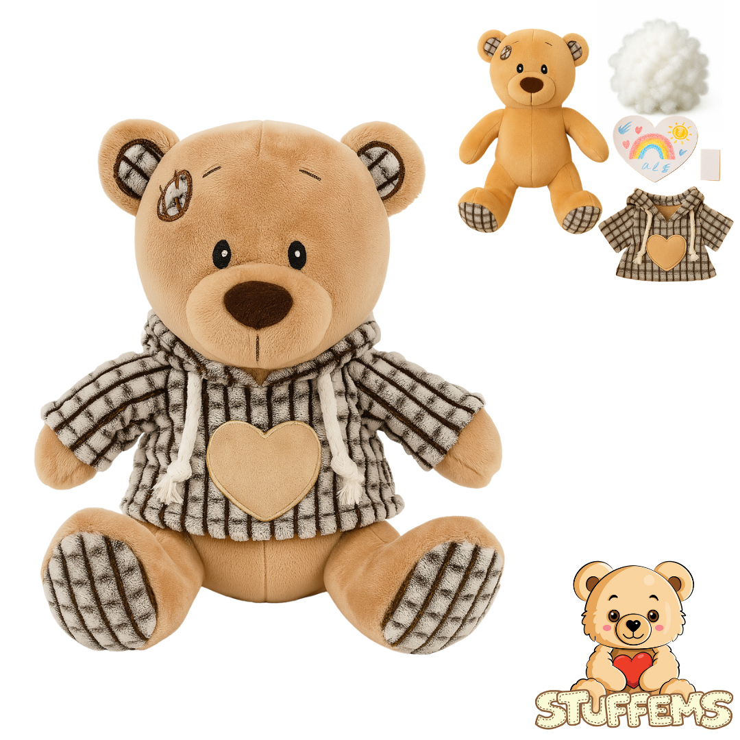Patches Teddy Bear Stuffem