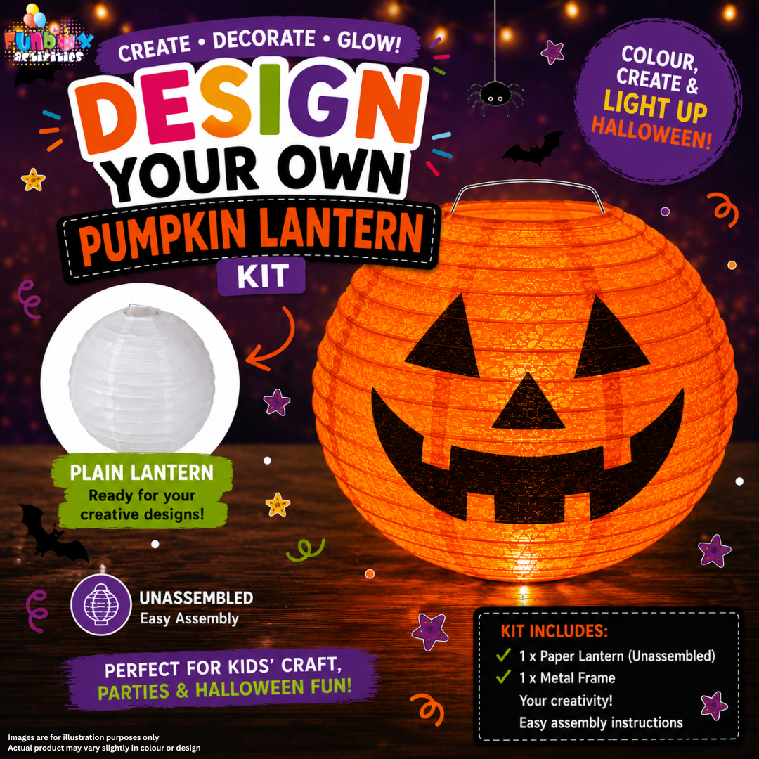 Design-Your-Own Pumpkin Lantern Activity