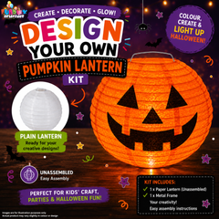 Design-Your-Own Pumpkin Lantern Activity