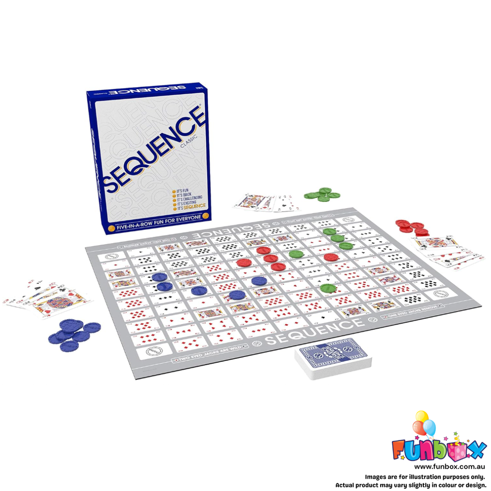 Sequence Board Game – funbox.com.au