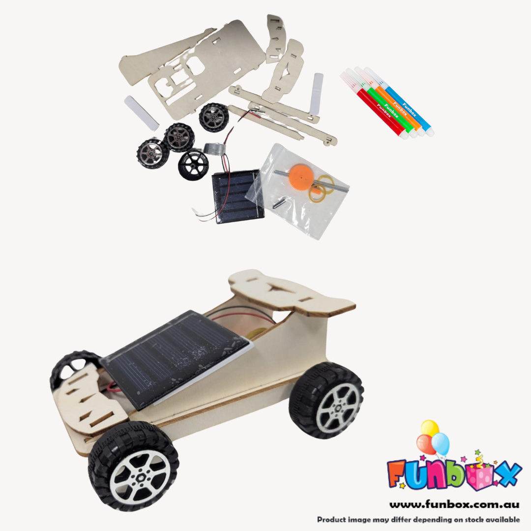 Solar Car Rit DIY Solar Car Kit – funbox.com.au