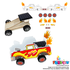 DIY Solar Monster Truck Kit