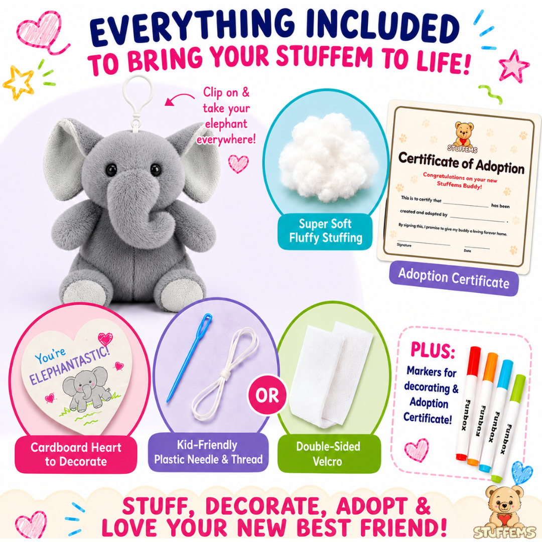 Pre-Order! Trunks Elephant Stuffem